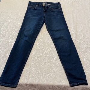 Kut from the Kloth Dark Blue Straight Leg Jeans